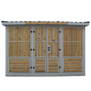 YB-12/0.4（F·R)Outdoor prefabricated substation (European style)