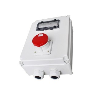 European Plastic waterproof new industrial socket electric Junction box